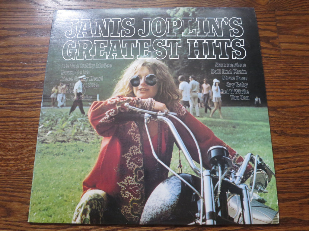 Janis Joplin - Greatest Hits - LP UK Vinyl Album Record Cover