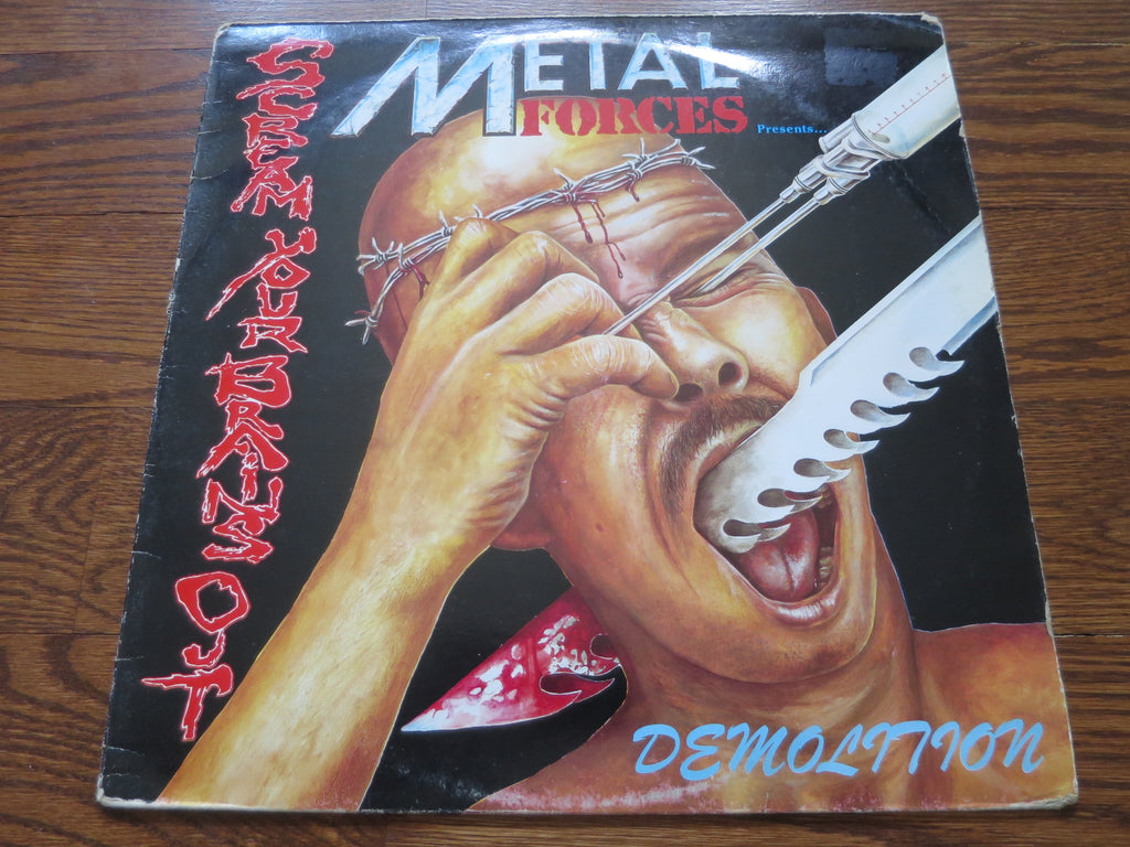 Various Artists - Metal Forces presents…Demolition - LP UK Vinyl Album Record Cover