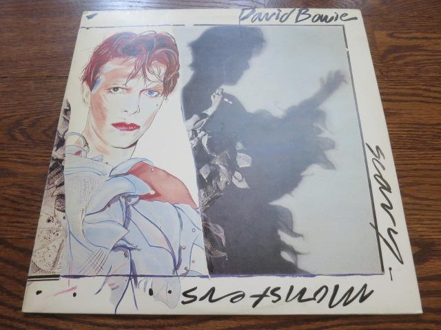 David Bowie - Scary Monsters - LP UK Vinyl Album Record Cover