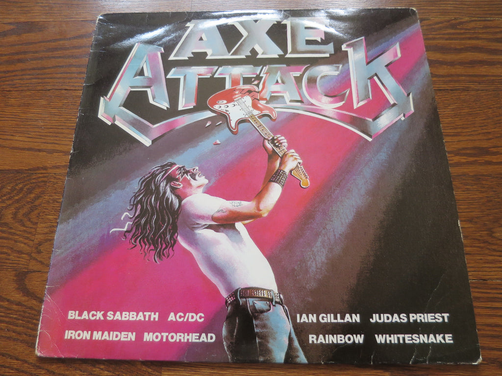 Various Artists - Axe Attack 3three - LP UK Vinyl Album Record Cover