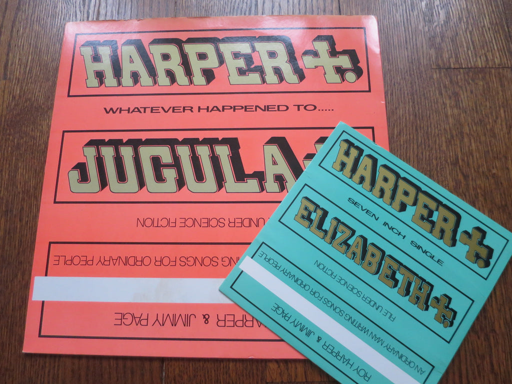 Roy Harper & Jimmy Page - Whatever Happened To Jugula? - LP UK Vinyl Album Record Cover