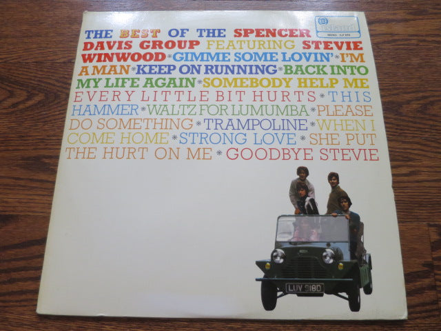 Spencer Davis Group - The Best Of… - LP UK Vinyl Album Record Cover