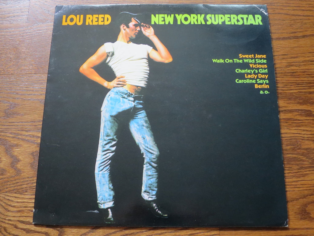 Lou Reed - New York Superstar - LP UK Vinyl Album Record Cover