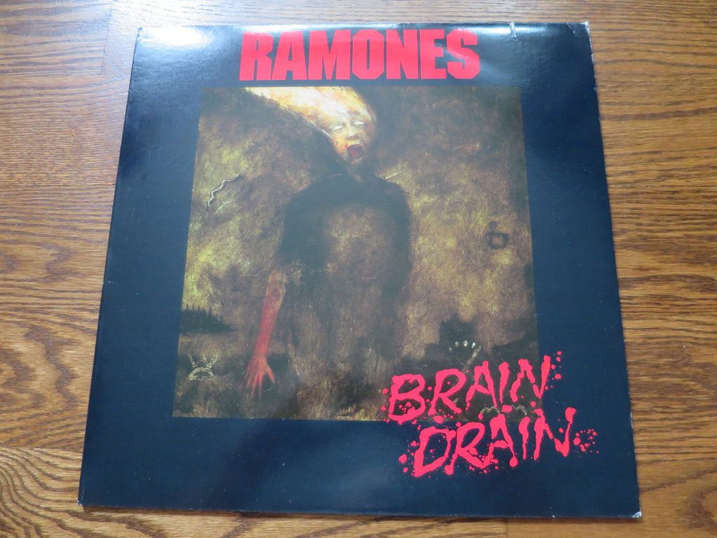 Ramones - Brain Drain - LP UK Vinyl Album Record Cover