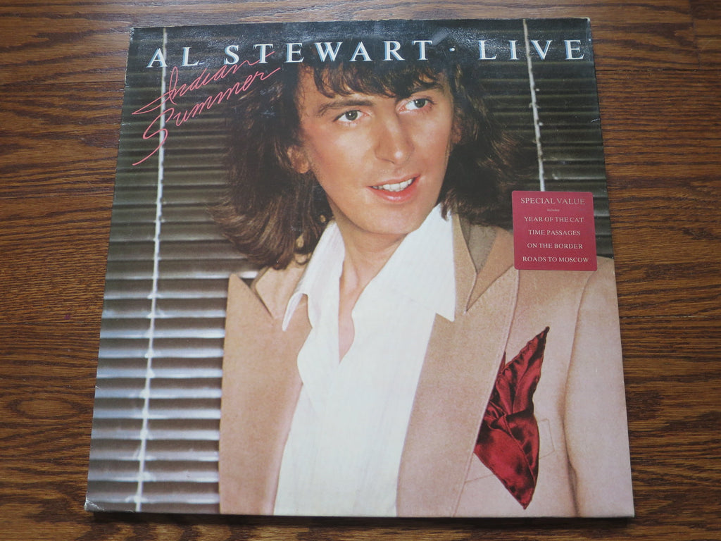 Al Stewart - Indian Summer Live 2two - LP UK Vinyl Album Record Cover