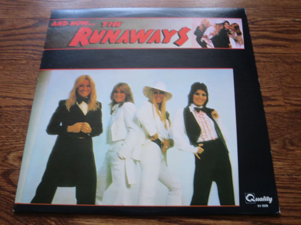 The Runaways - And Now...The Runaways - LP UK Vinyl Album Record Cover