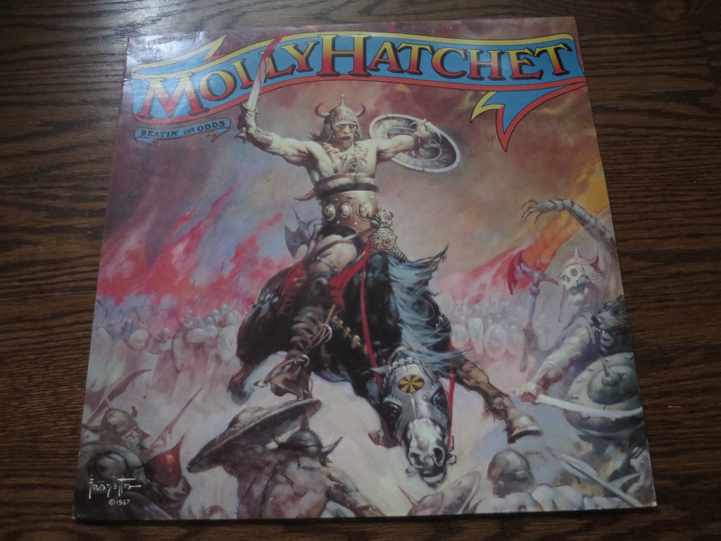 Molly Hatchet - Beatin' The Odds - LP UK Vinyl Album Record Cover