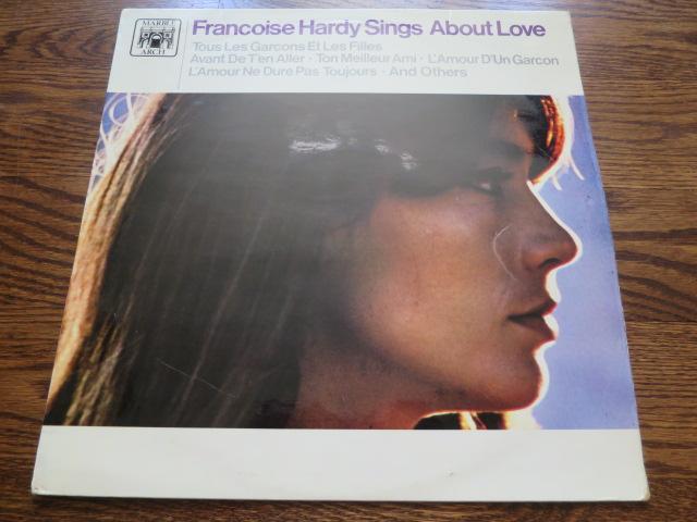 Francoise Hardy - Francoise Hardy Sings About Love - LP UK Vinyl Album Record Cover