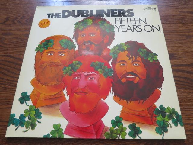 The Dubliners - Fifteen Years On - LP UK Vinyl Album Record Cover
