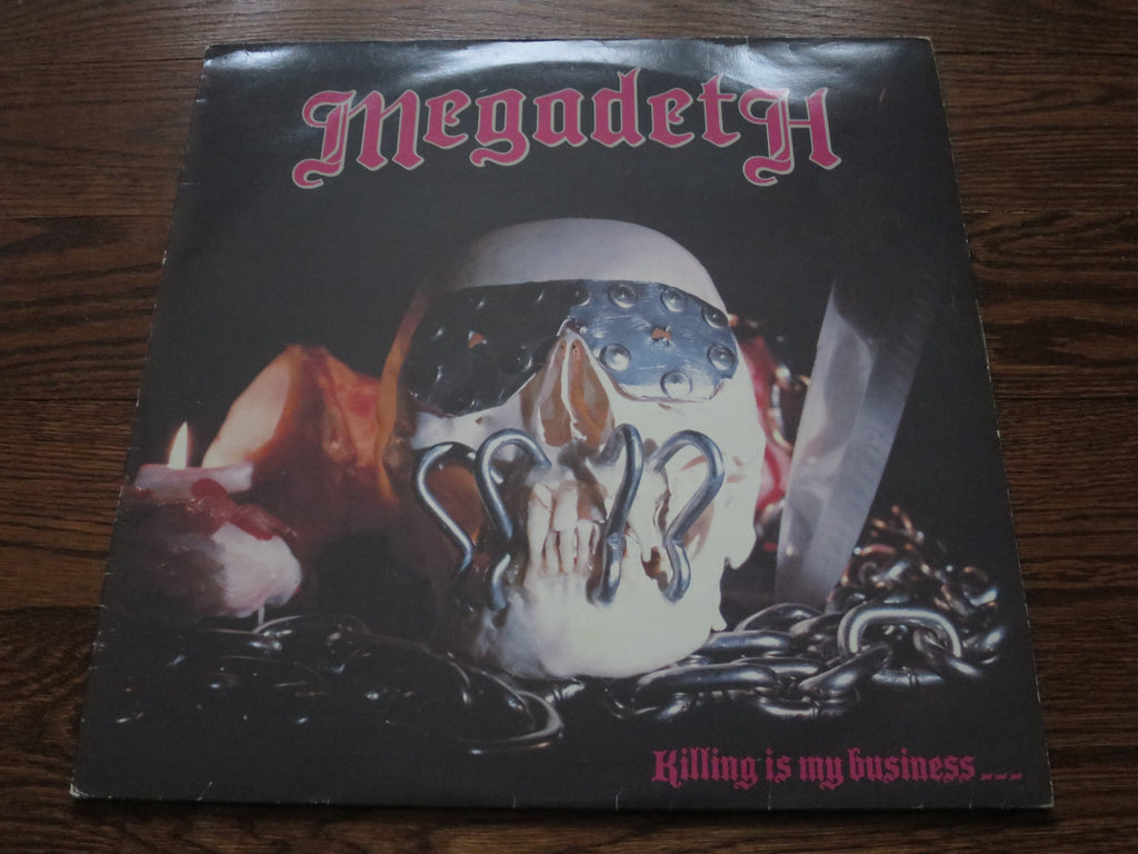 Megadeth - Killing Is My Business... - LP UK Vinyl Album Record Cover