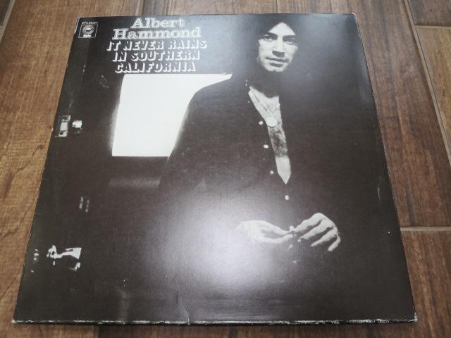 Albert Hammond - It Never Rains In Southern California - LP UK Vinyl Album Record Cover
