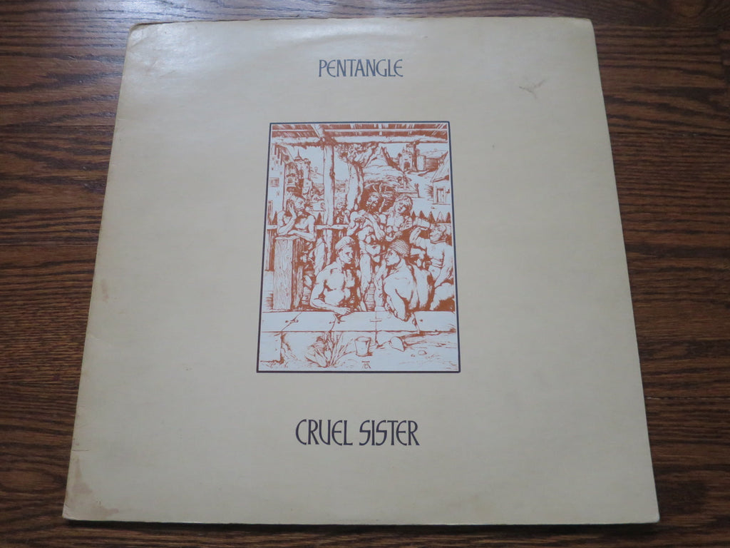 Pentangle - Cruel Sister 3three - LP UK Vinyl Album Record Cover