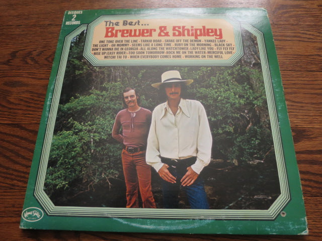 Brewer & Shipley - The Best… - LP UK Vinyl Album Record Cover