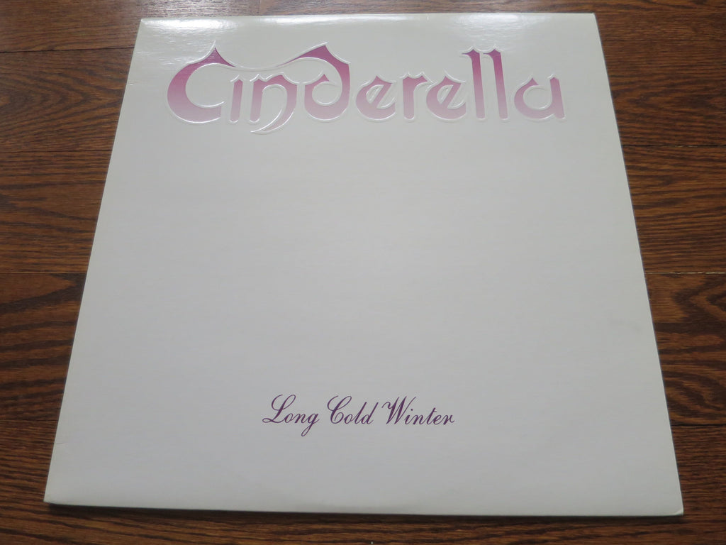 Cinderella - Long Cold Winter - LP UK Vinyl Album Record Cover