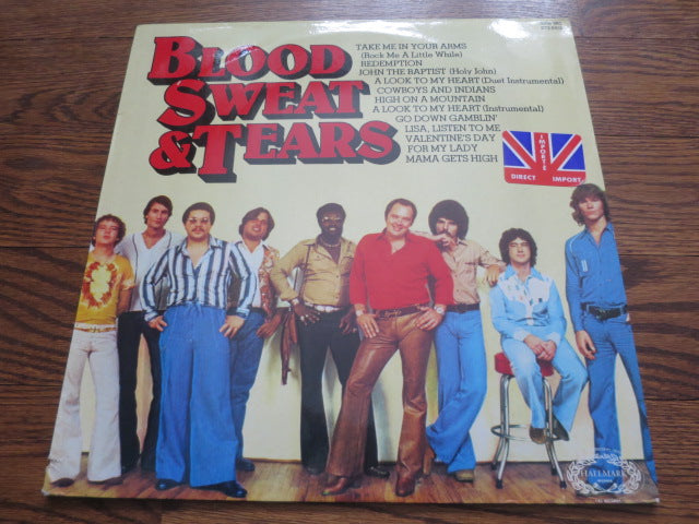 Blood Sweat & Tears - Blood Sweat & Tears (4) - LP UK Vinyl Album Record Cover