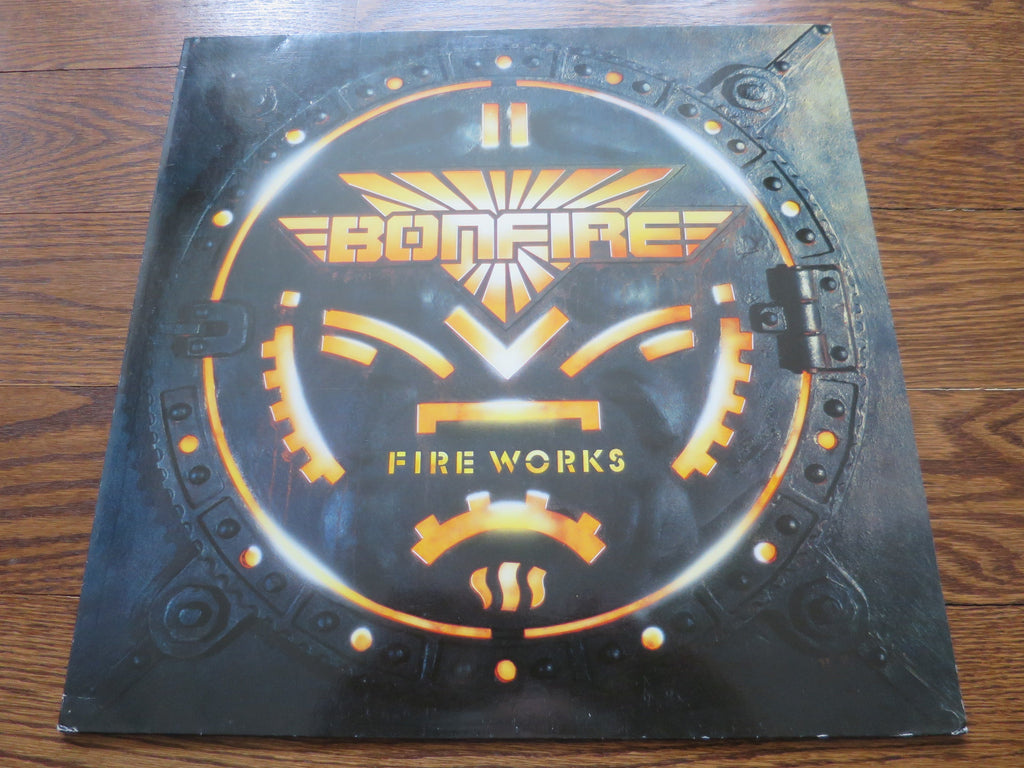 Bonfire - Fire Works - LP UK Vinyl Album Record Cover