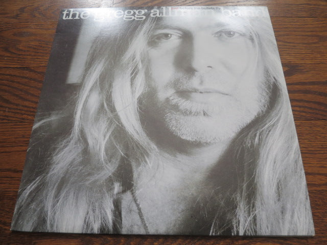 The Gregg Allman Band - Just Before The Bullets Fly 2two - LP UK Vinyl Album Record Cover