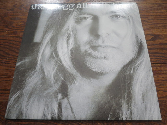 The Gregg Allman Band - Just Before The Bullets Fly - LP UK Vinyl Album Record Cover