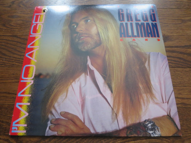 The Gregg Allman Band - I'm No Angel - LP UK Vinyl Album Record Cover