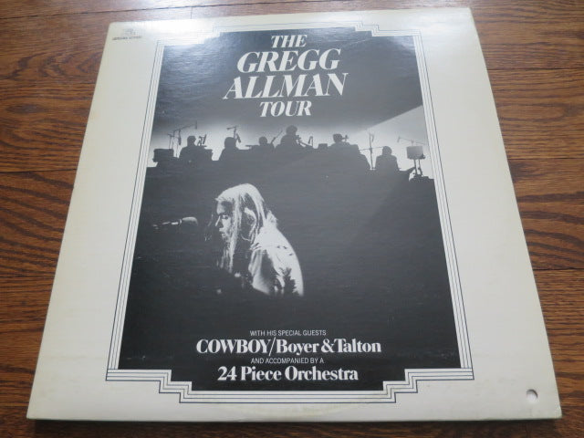Gregg Allman - The Gregg Allman Tour - LP UK Vinyl Album Record Cover