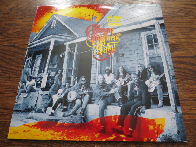 The Allman Brothers Band - Shades Of Two Worlds - LP UK Vinyl Album Record Cover