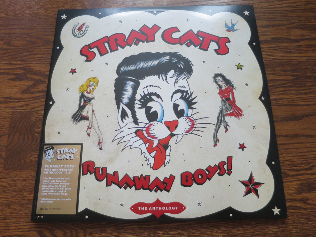 Stray Cats - Runaway Boys! - LP UK Vinyl Album Record Cover