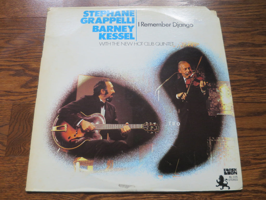 Stephane Grappelli & Barney Kessel - I Remember Django - LP UK Vinyl Album Record Cover