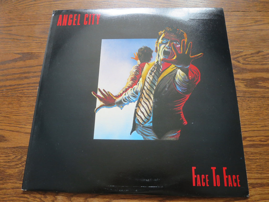 Angel City - Face To Face - LP UK Vinyl Album Record Cover