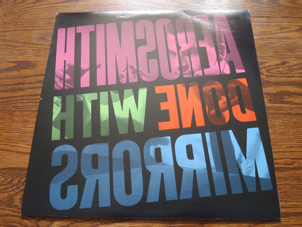 Aerosmith - Done With Mirrors - LP UK Vinyl Album Record Cover