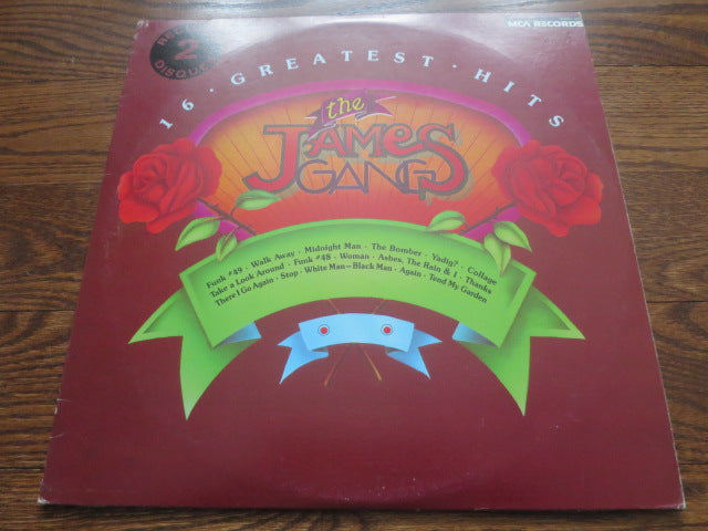 James Gang - 16 Greatest Hits - LP UK Vinyl Album Record Cover