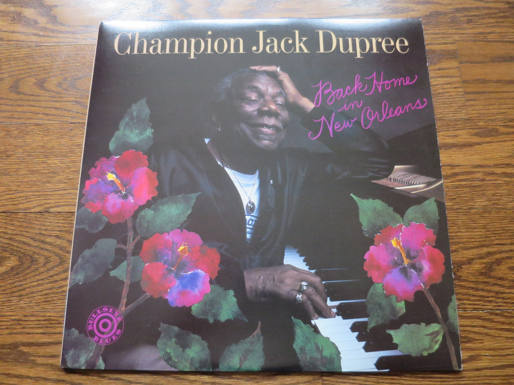 Champion Jack Dupree - Back Home In New Orleans - LP UK Vinyl Album Record Cover