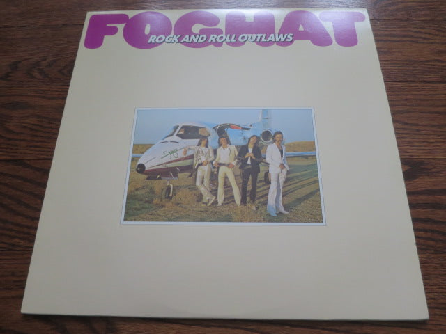 Foghat - Rock And Roll Outlaws - LP UK Vinyl Album Record Cover