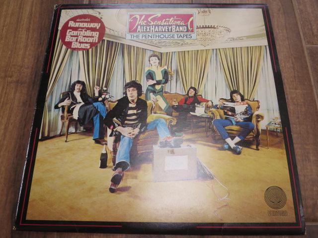 The Sensational Alex Harvey Band - The Penthouse Tapes - LP UK Vinyl Album Record Cover