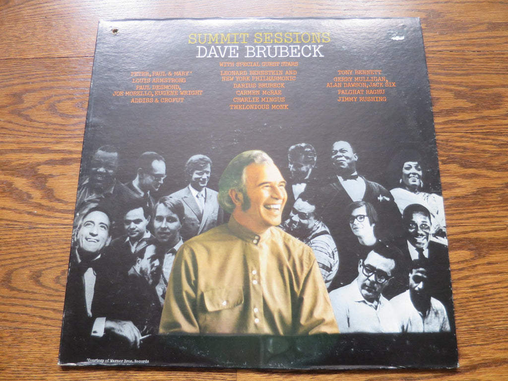 Dave Brubeck - Summit Sessions - LP UK Vinyl Album Record Cover