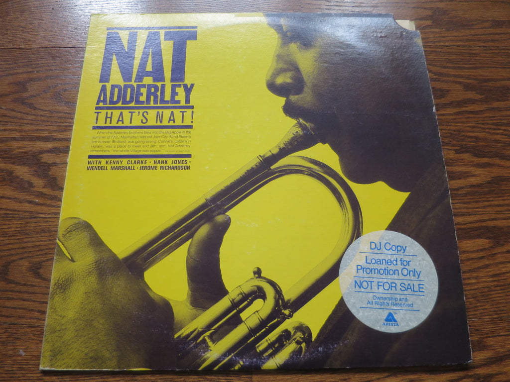 Nat Adderley - That's Nat! - LP UK Vinyl Album Record Cover
