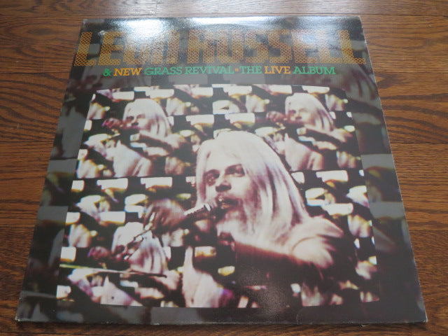 Leon Russell & New Grass Revival - Live Album - LP UK Vinyl Album Record Cover