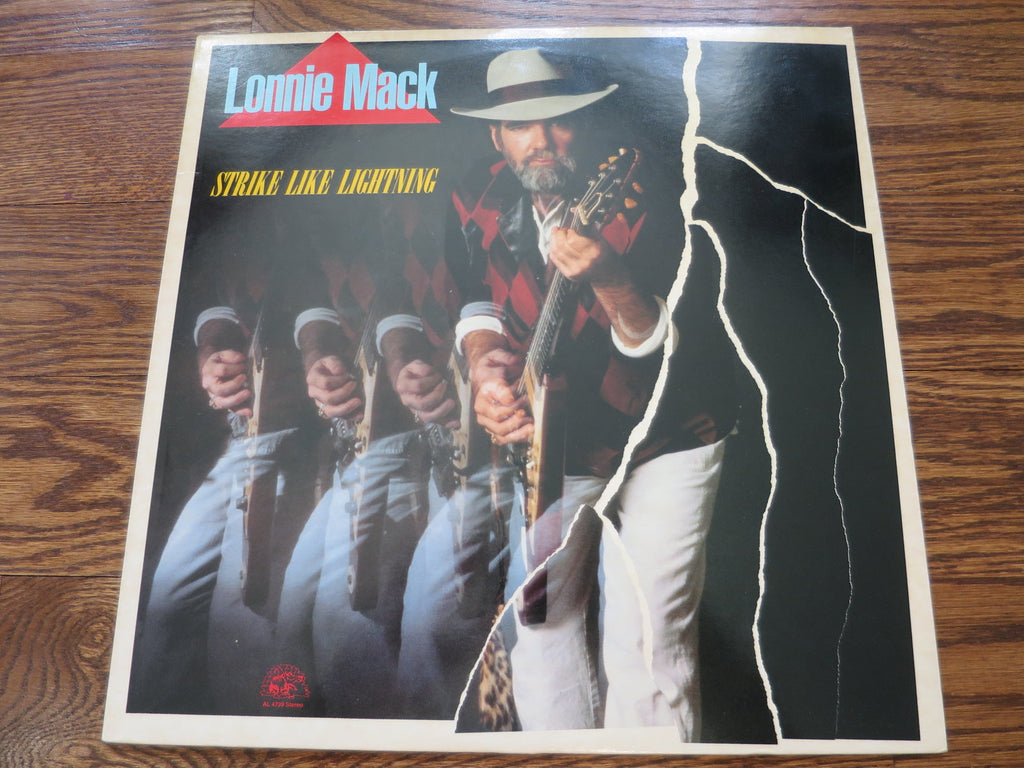 Lonnie Mack - Strike Like Lightning - LP UK Vinyl Album Record Cover