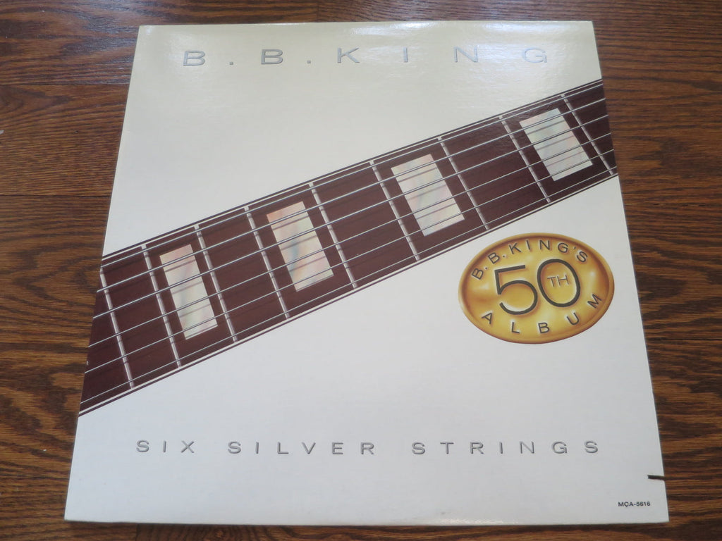 B.B. King - Six Silver Strings - LP UK Vinyl Album Record Cover