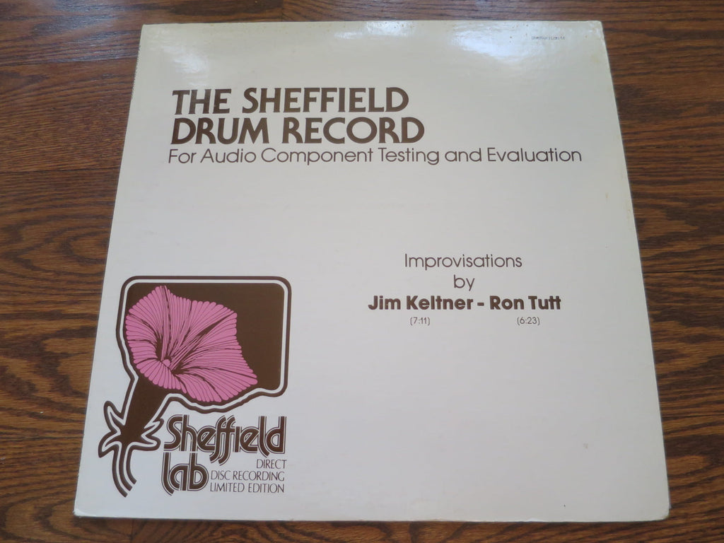 Jim Keltner/Ron Tutt - The Sheffield Drum Record - LP UK Vinyl Album Record Cover