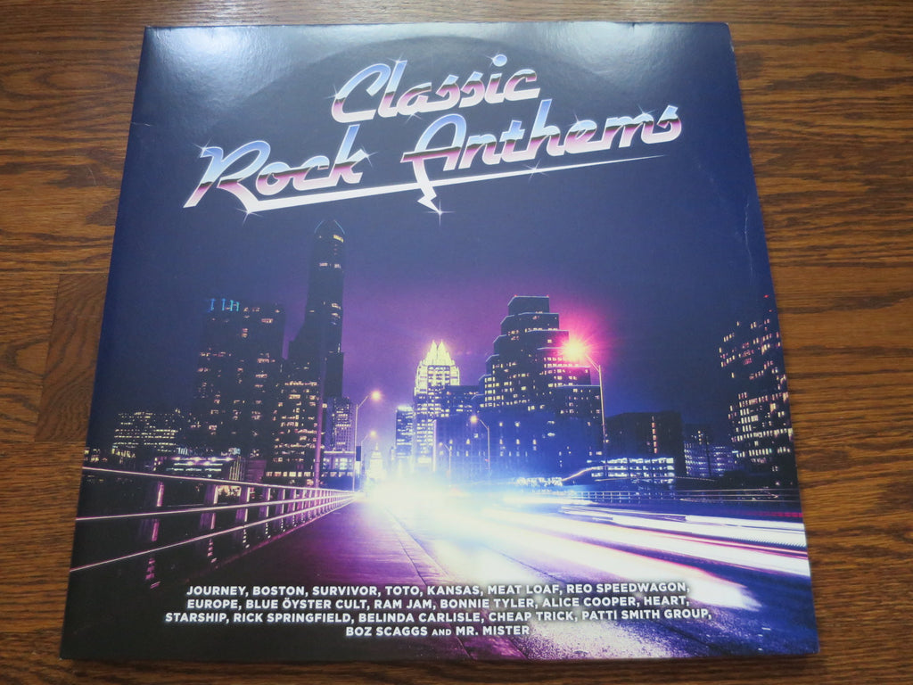 Various Artists - Classic Rock Anthems - LP UK Vinyl Album Record Cover