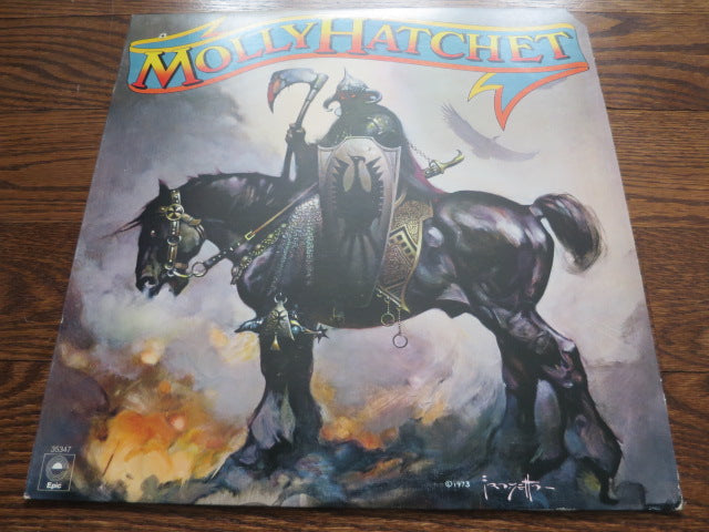 Molly Hatchet - Molly Hatchet - LP UK Vinyl Album Record Cover