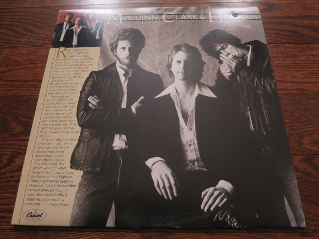 McGuinn, Clark & Hillman - McGuinn, Clark & Hillman - LP UK Vinyl Album Record Cover