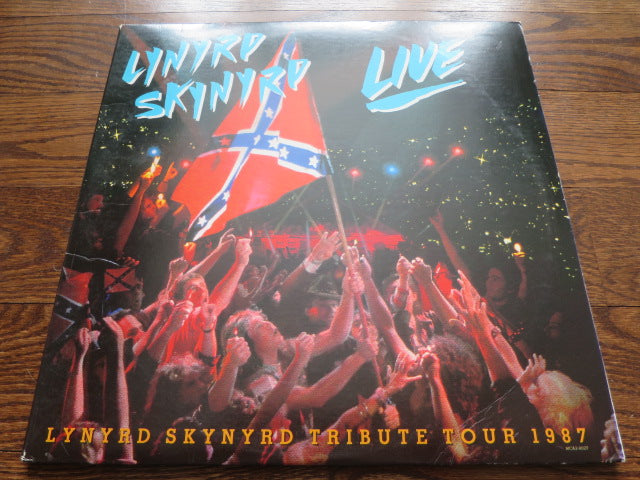 Lynyrd Skynyrd - Southern By The Grace Of God - Lynyrd Skynyrd Tribute Tour 1987 - LP UK Vinyl Album Record Cover