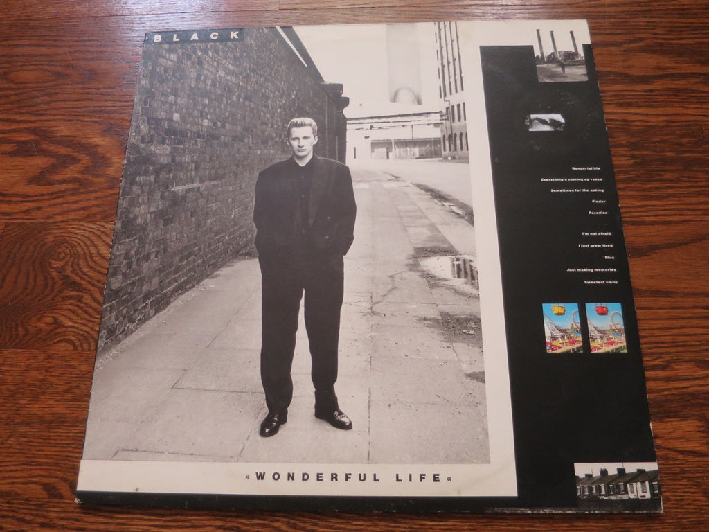 Black - Wonderful Life 3three - LP UK Vinyl Album Record Cover