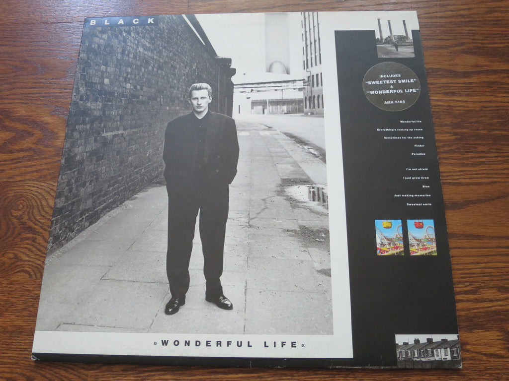 Black - Wonderful Life - LP UK Vinyl Album Record Cover