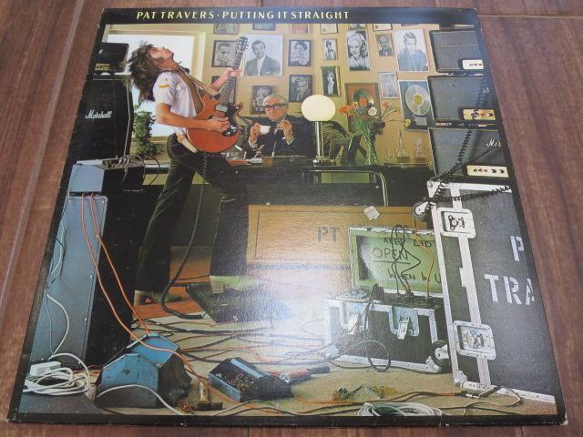 Pat Travers - Putting It Straight - LP UK Vinyl Album Record Cover