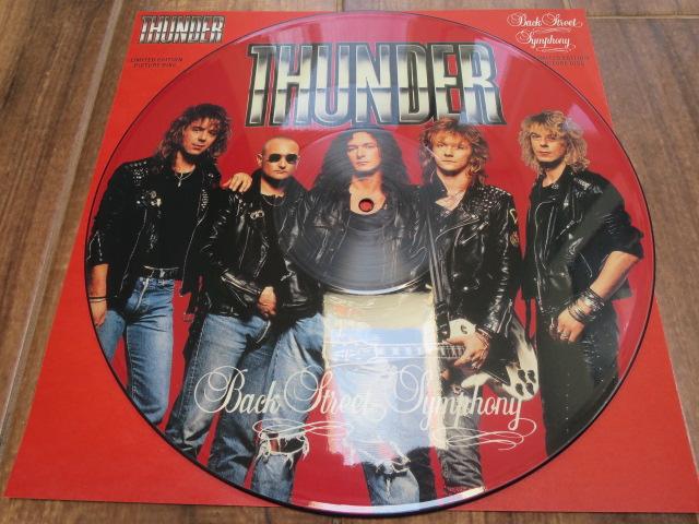 Thunder - Back Street Symphony picture disc - LP UK Vinyl Album Record Cover