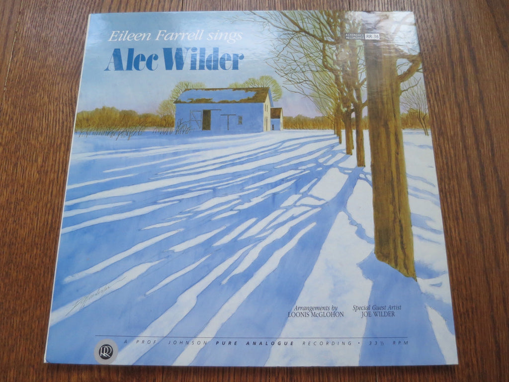 Eileen Farrell - Eileen Farrell sings Alec Wilder - LP UK Vinyl Album Record Cover