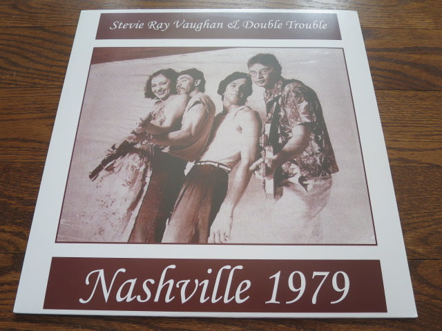Stevie Ray Vaughan & Double Trouble - Nashville 1070 - LP UK Vinyl Album Record Cover