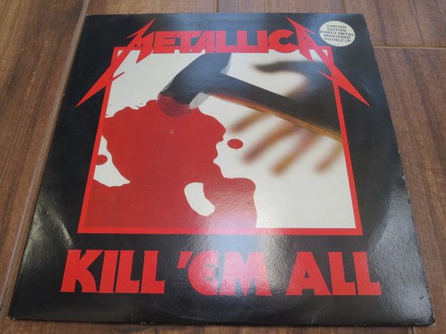 Metallica - Kill 'Em All audiophile double LP - LP UK Vinyl Album Record Cover